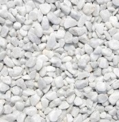 SCHERF carrarai fehér kerekszemcsés márvány díszkavics 16-25 mm